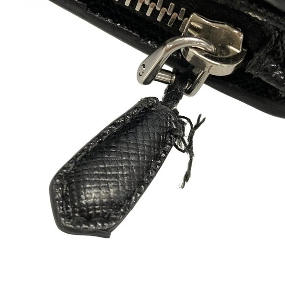 PRADA - Black Saffiano Leather Hardware Bifold Wallet 373-080625 - Picture 7 of 13